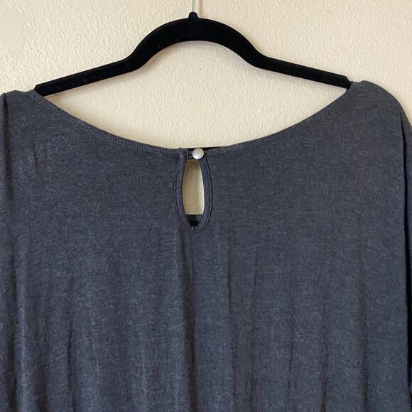 Soft Surroundings Gray Dolman Sleeve Jumpsuit Super Soft Time Place Self Sz M - Picture 5 of 9